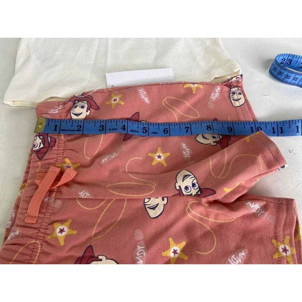 Disney Toy Story Woody Jessie 2 Piece T-Shirt Top Shorts Outfit Set Boys Size 2T